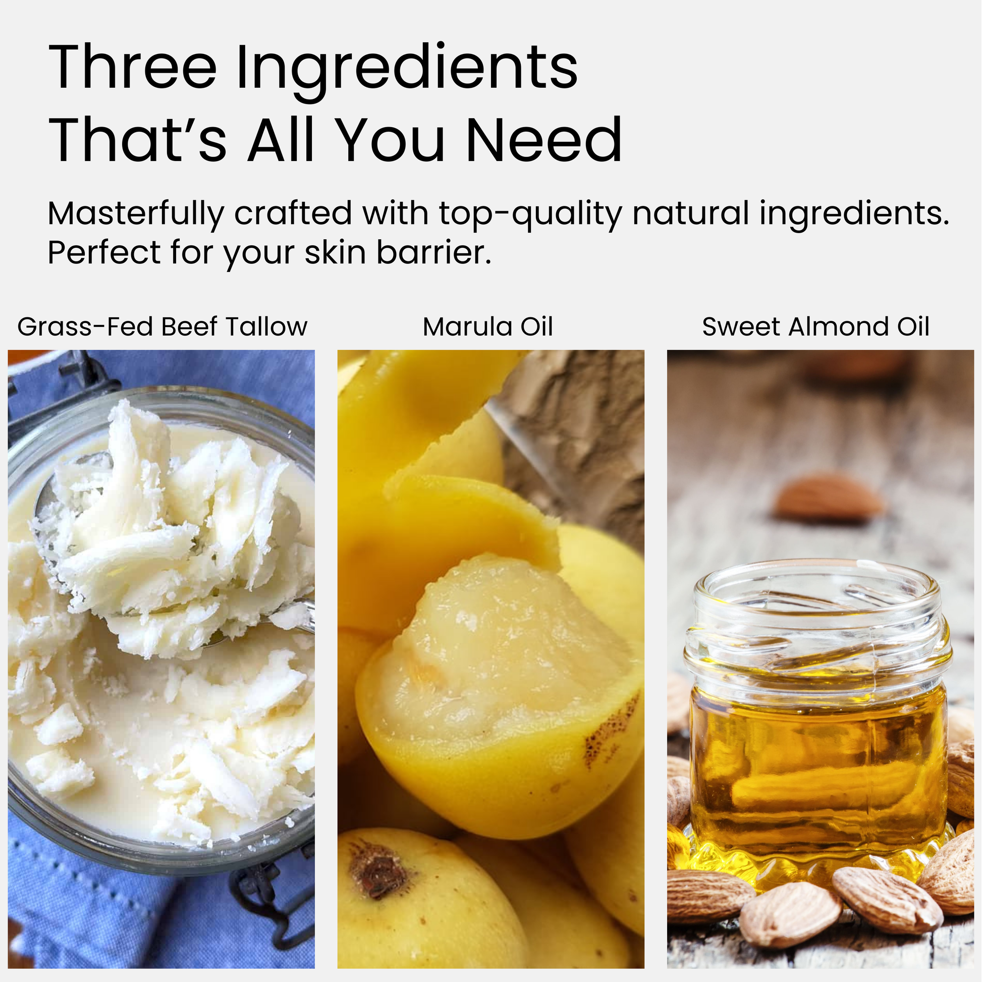 Beef Tallow Skin Moisturizer Lavender