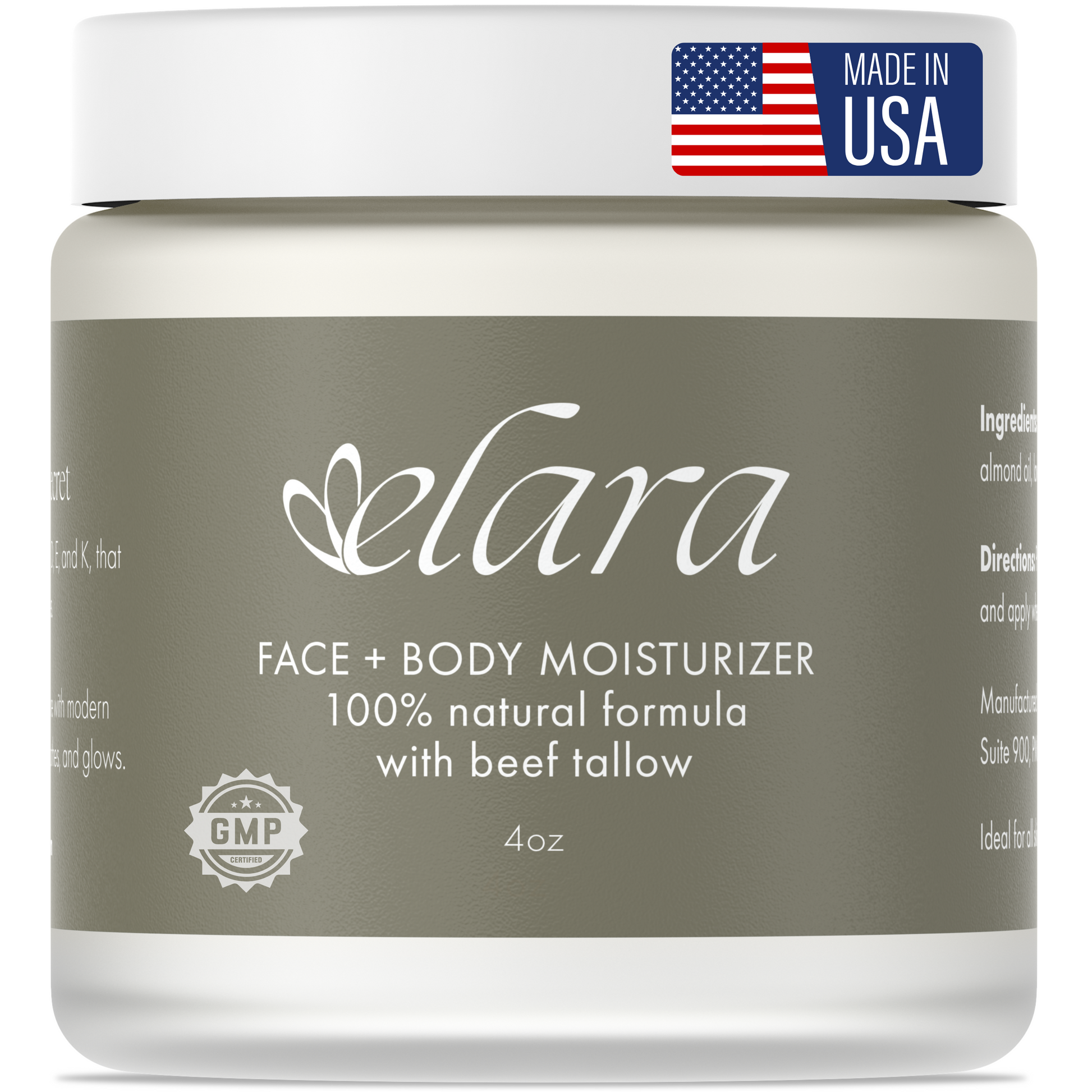 Beef Tallow Skin Moisturizer Lavender