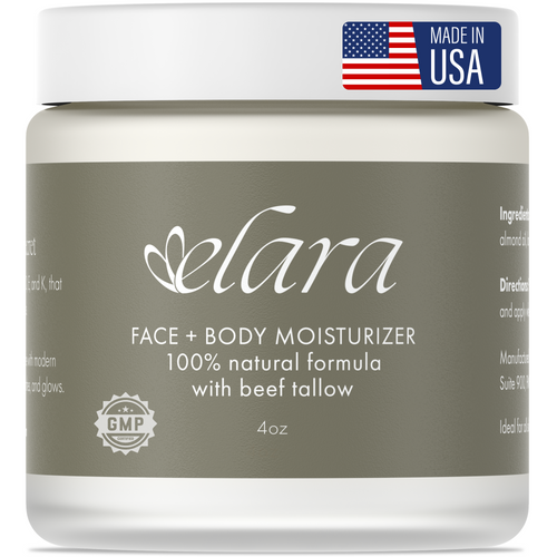Beef Tallow Skin Moisturizer Lavender