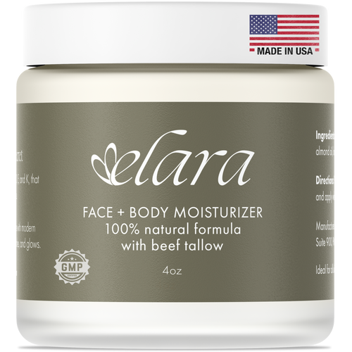 Beef Tallow Skin Moisturizer Lavender