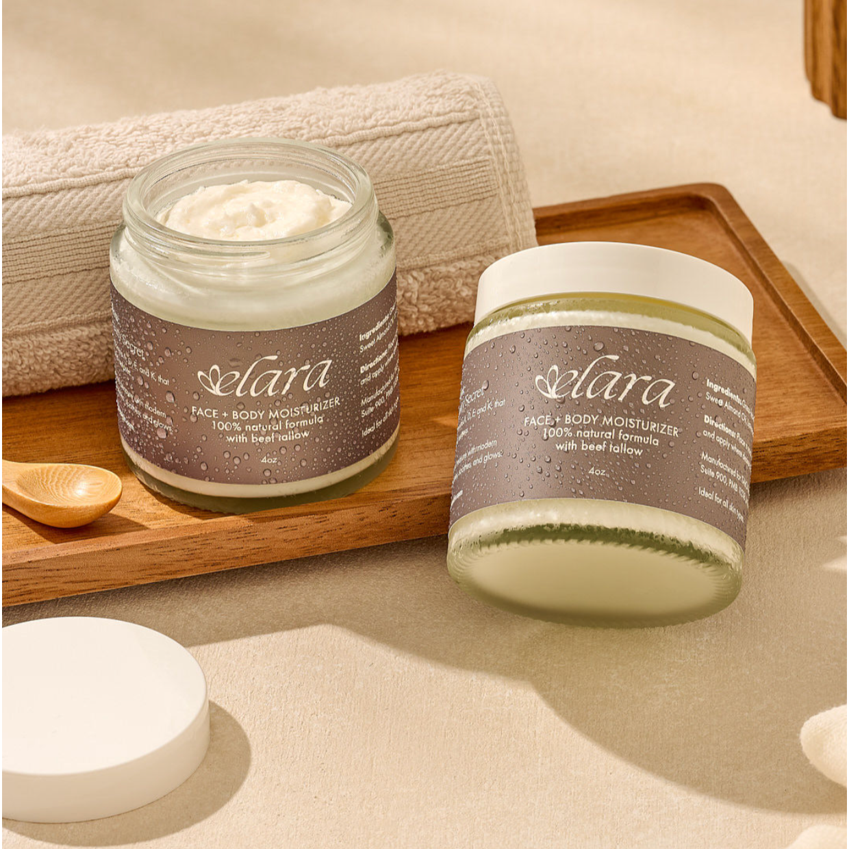 Beef Tallow Skin Moisturizer Lavender