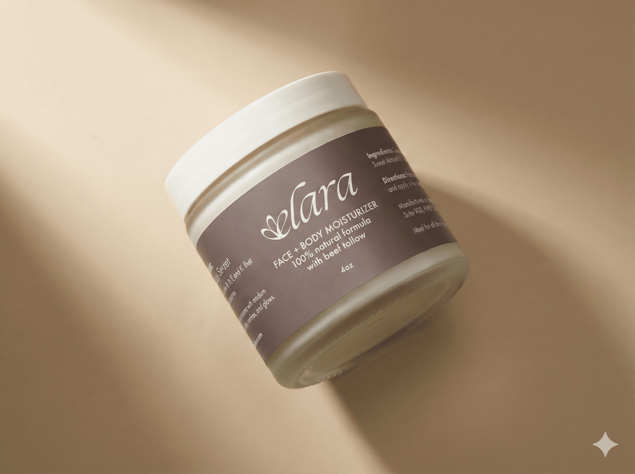 Beef Tallow for Face & Body - Elara Skincare