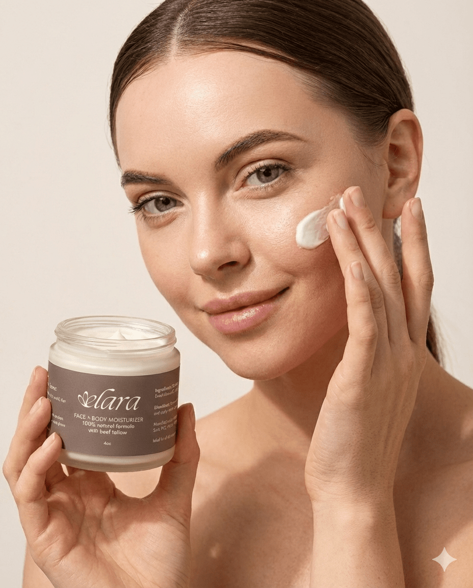 Beef Tallow for Face & Body - Elara Skincare