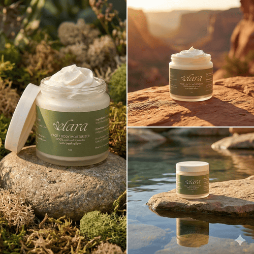 Beef Tallow for Face & Body - Moss Scent - Elara Skincare