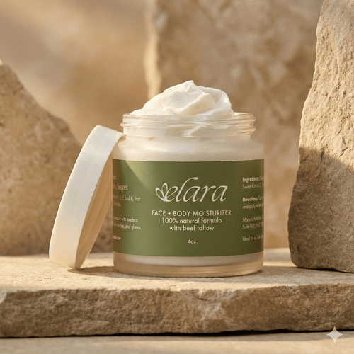 Beef Tallow for Face & Body - Moss Scent - Elara Skincare