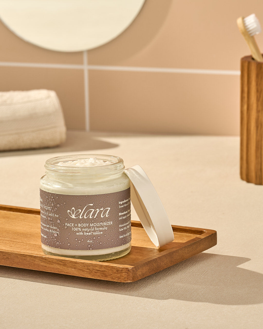 Beef Tallow Skin Moisturizer Lavender